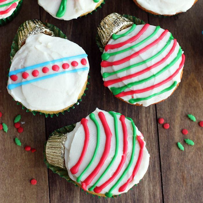 Ziemassvētku cupcakes