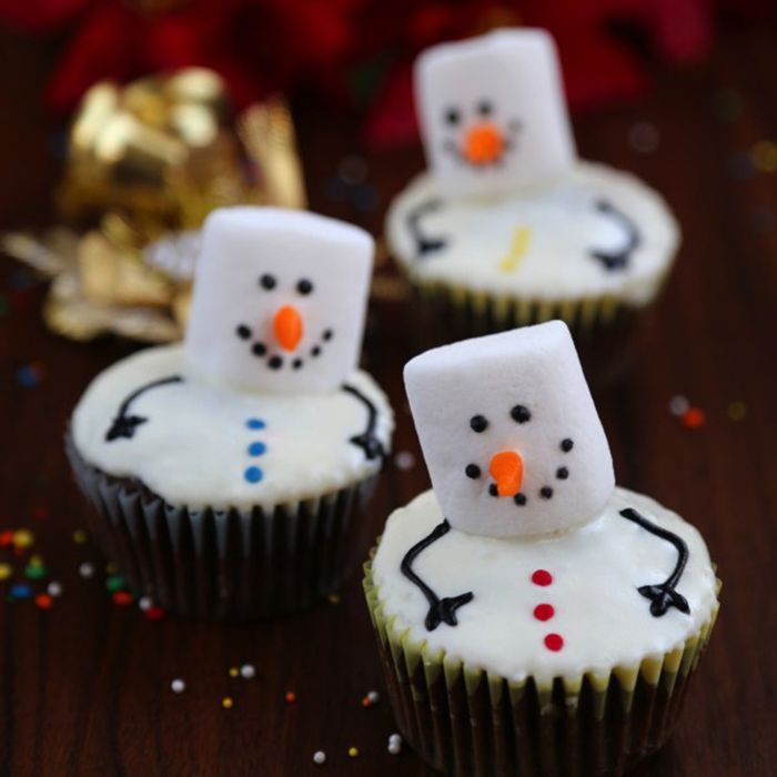 Ziemassvētku cupcakes